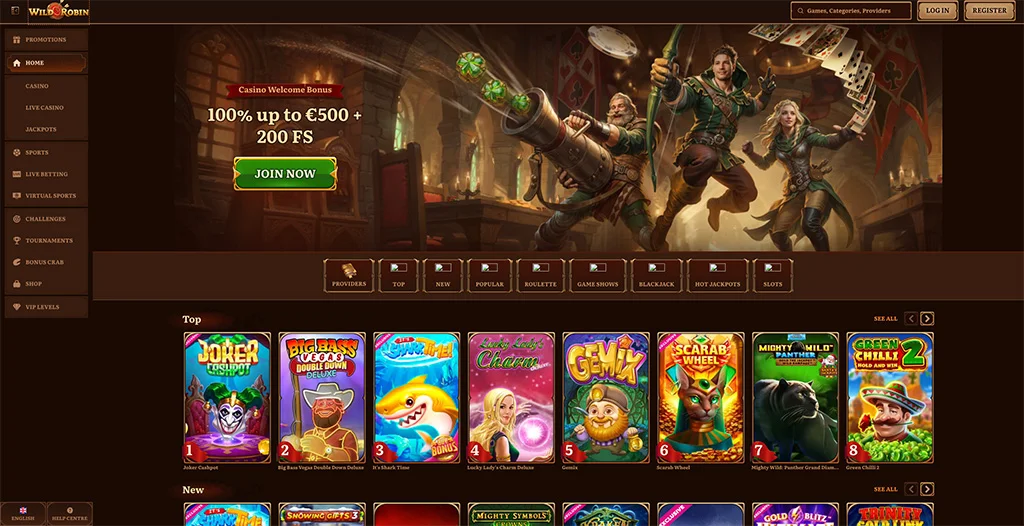 Wild Robin Casino